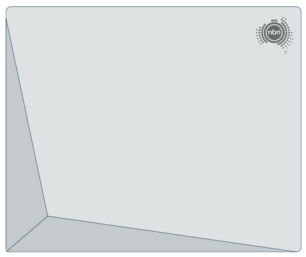 nbn FTTP NTD with cover